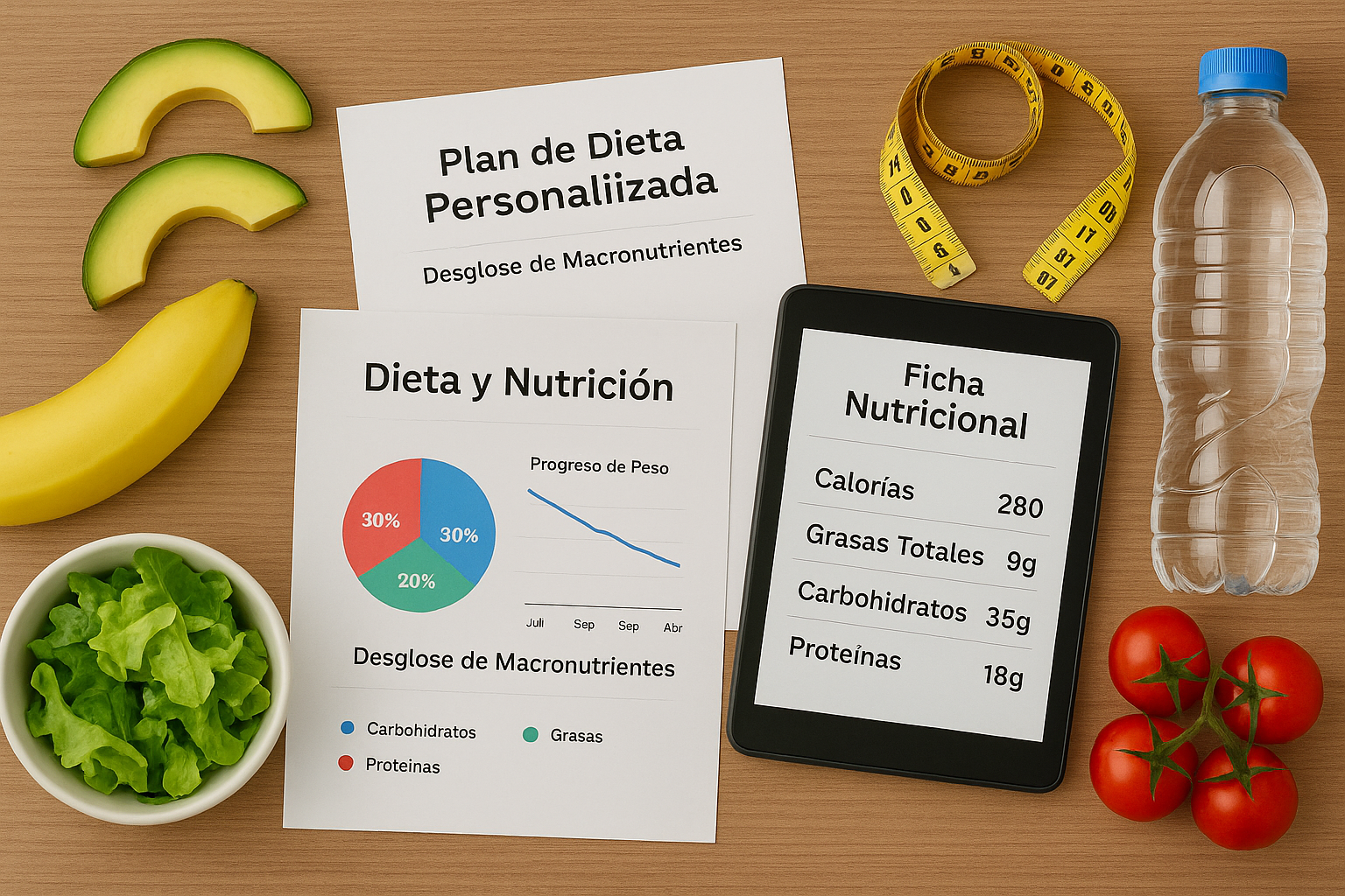 Seguimiento de calorías y macros